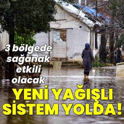 Meteoroloji'den yeni yağışlı sistem uyarısı