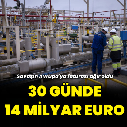Ortadoğu'daki savaşın AB'ye faturası 14 milyar euro