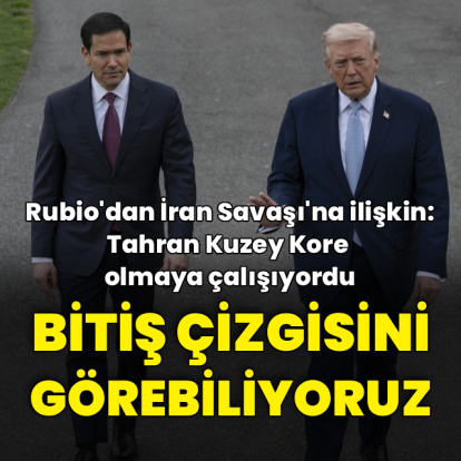Rubio: Bitiş çizgisini görebiliyoruz