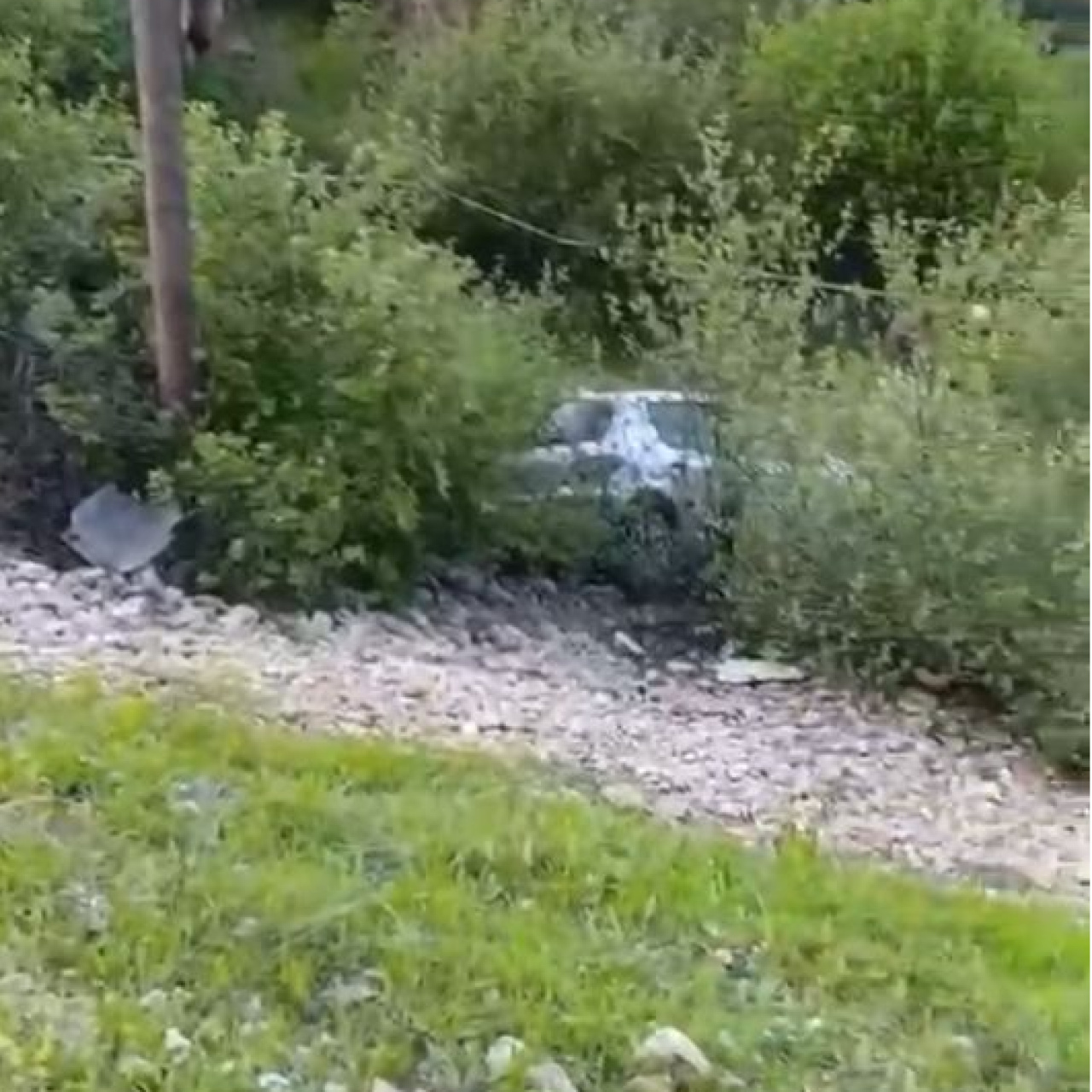 Otomobil şarampole devrildi: 1 ölü 