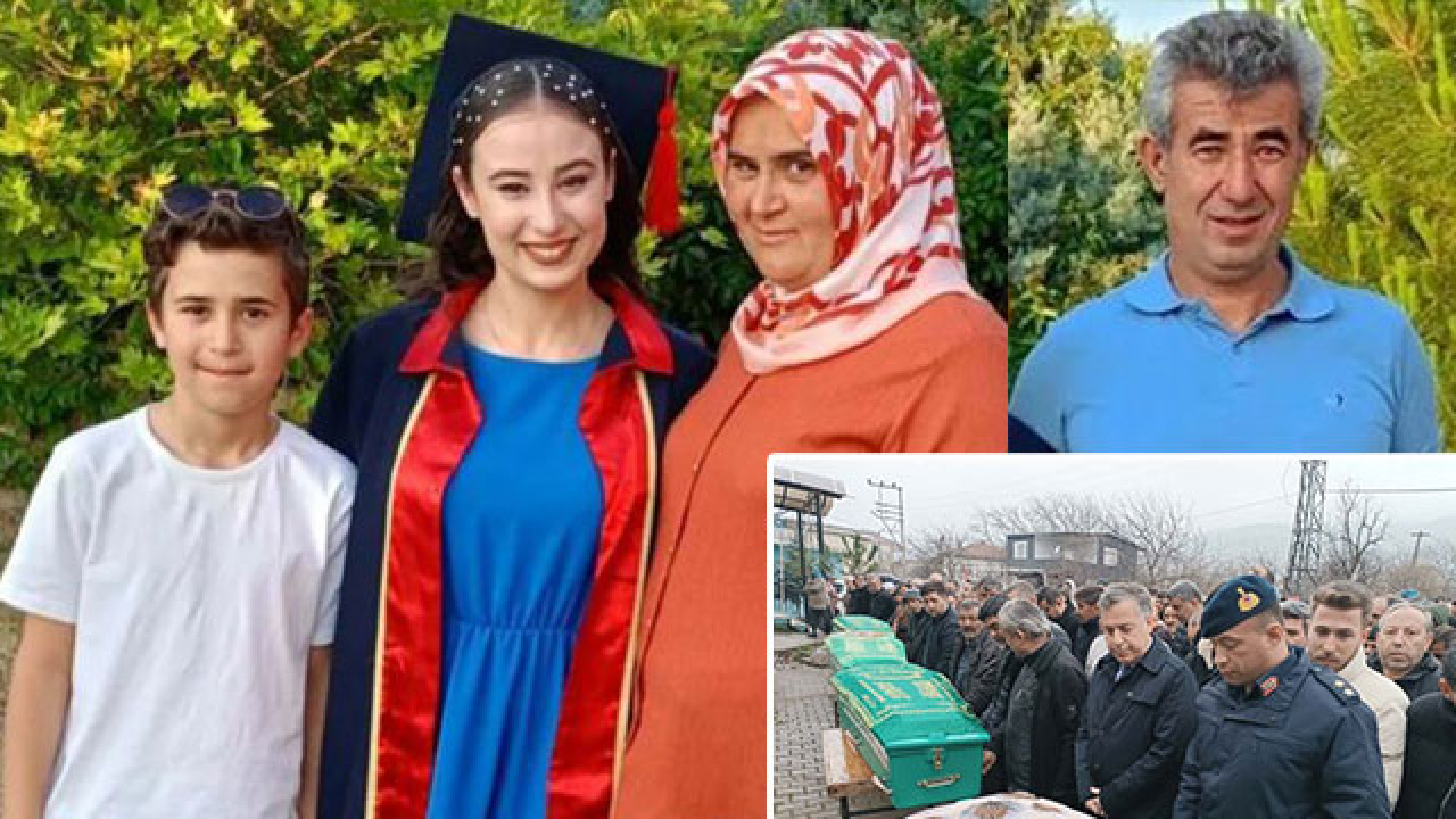 SON DAKİKA: Aile katliamında sır perdesi aralandı! Anne, baba ve 2 çocuk, 4 tabut yan yana | Son dakika haberleri