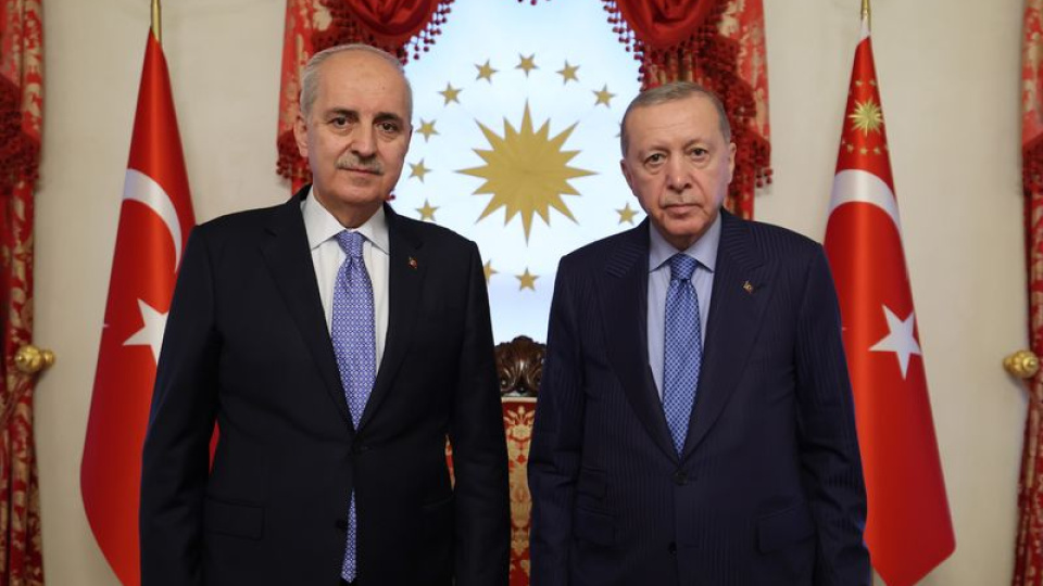 Cumhurbaşkanı Erdoğan, Numan Kurtulmuş ile görüştü