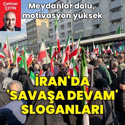 İran'da komutan cenazesinde meydanlarda "Savaşa devam" sloganları