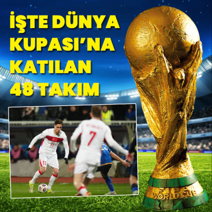 İşte 2026 Dünya Kupası'na katılacak 48 takım!