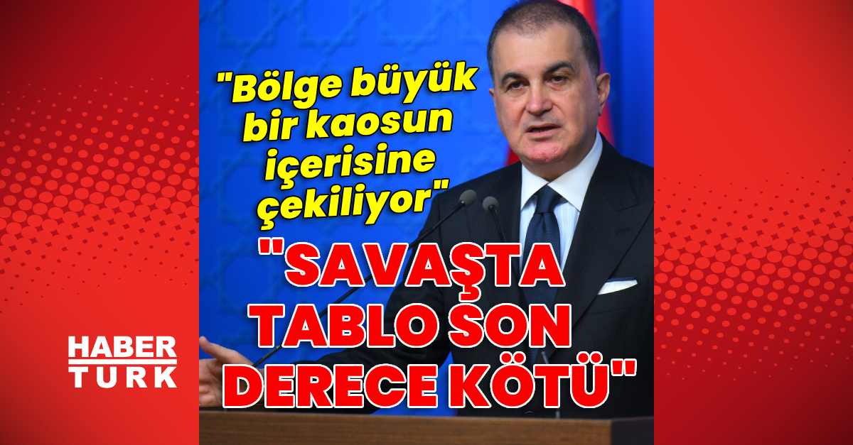 AK Parti Sözcüsü Çelik'ten İsrail ve Filistin Sorunları