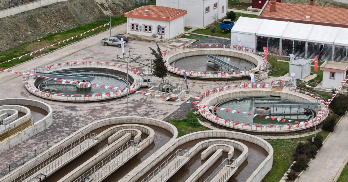 Kahramanmaraş'da Atıksu Arıtma Tesisi Tamamlandı