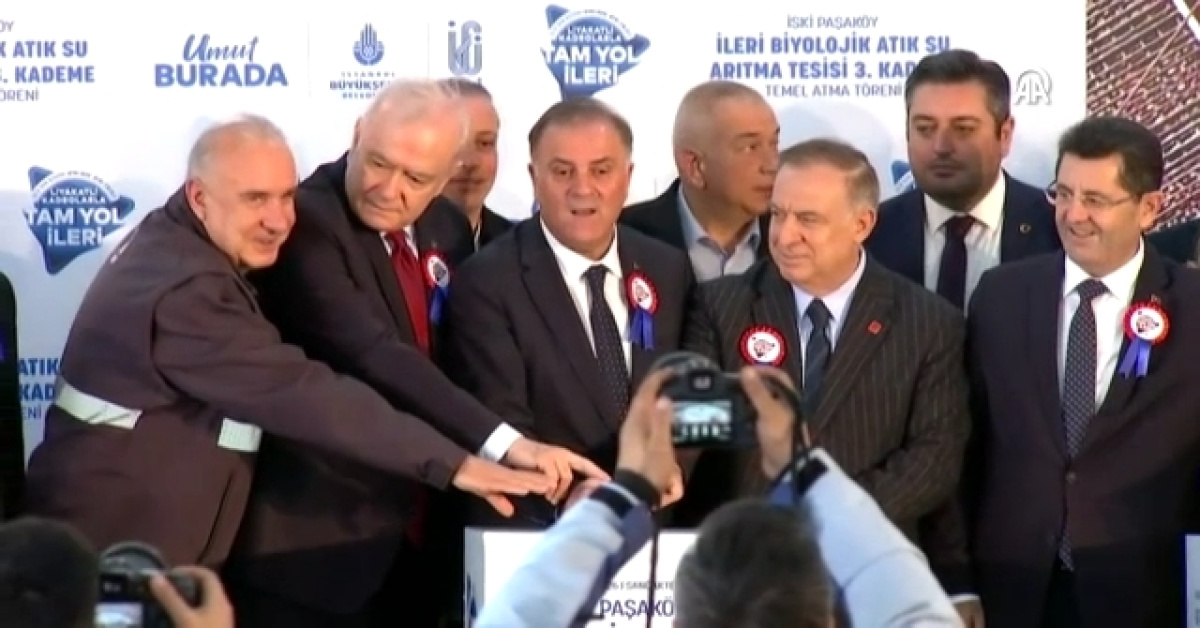 ISKİ Paşaköy Tesis Temeli Atıldı