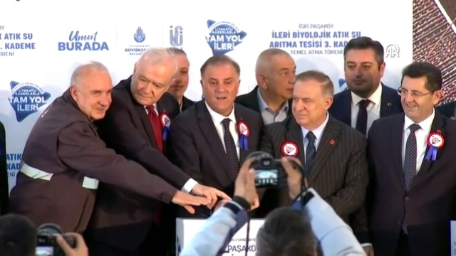 İSKİ Paşaköy Tesisi'nin 3. kademesinin temeli atıldı