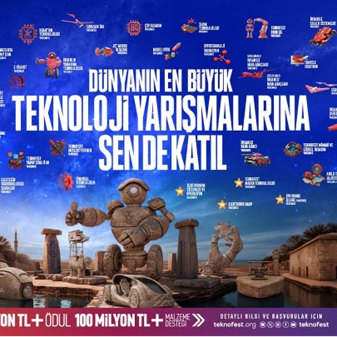 TEKNOFEST başvuruları uzatıldı