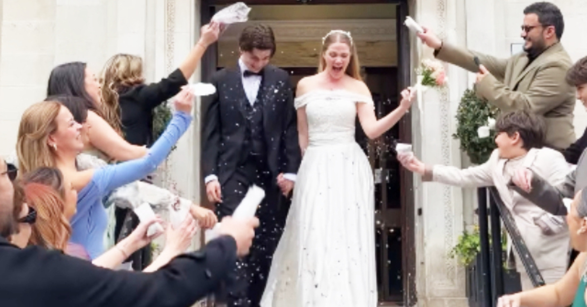 Serel Yereli ve Oğul Avcı Londra'da Evlendi