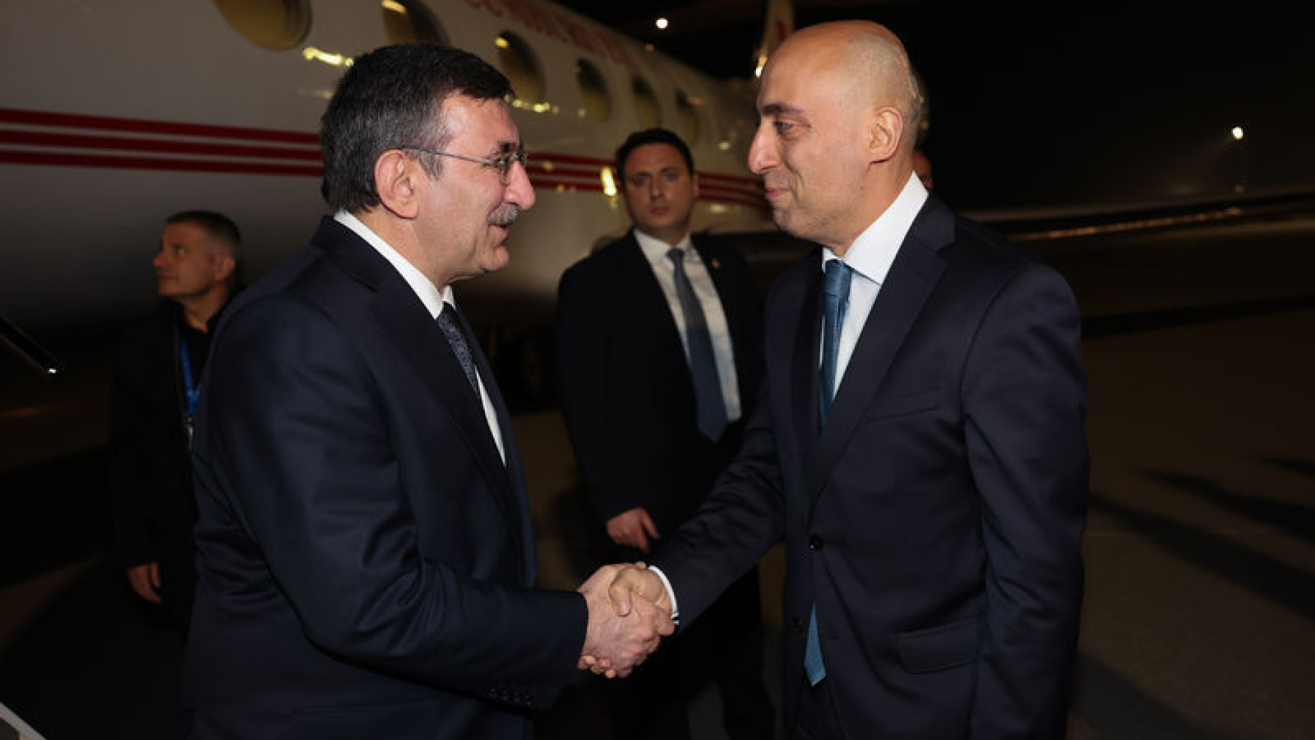 Cumhurbaşkanı Yardımcısı Yılmaz, TDT toplantısı için Bakü'de | Son dakika haberleri