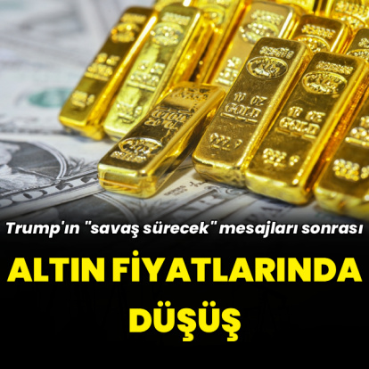 Trump'ın açıklamaları altın fiyatlarını da etkiledi