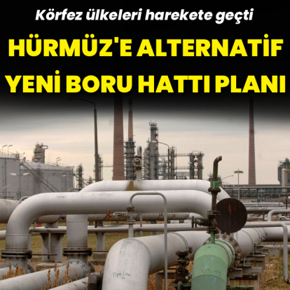 Hürmüz'e alternatif yeni boru hattı planı