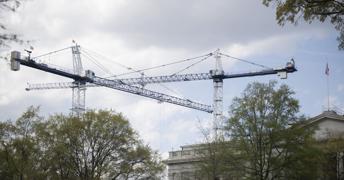 Trump'ın Beyaz Saray Projesi Durduruldu