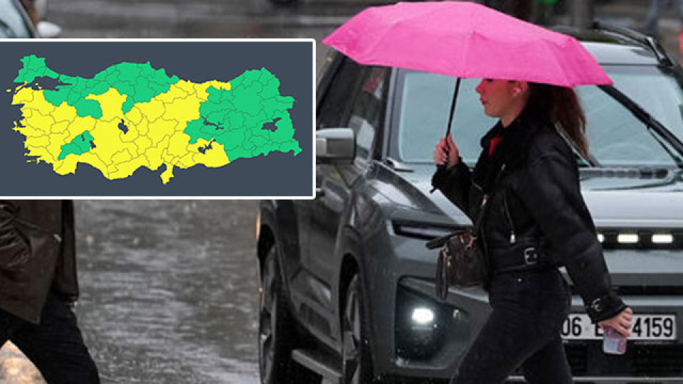 İçişleri Bakanlığı'ndan 2 Nisan uyarısı! Birçok ilde yağış ve fırtına!