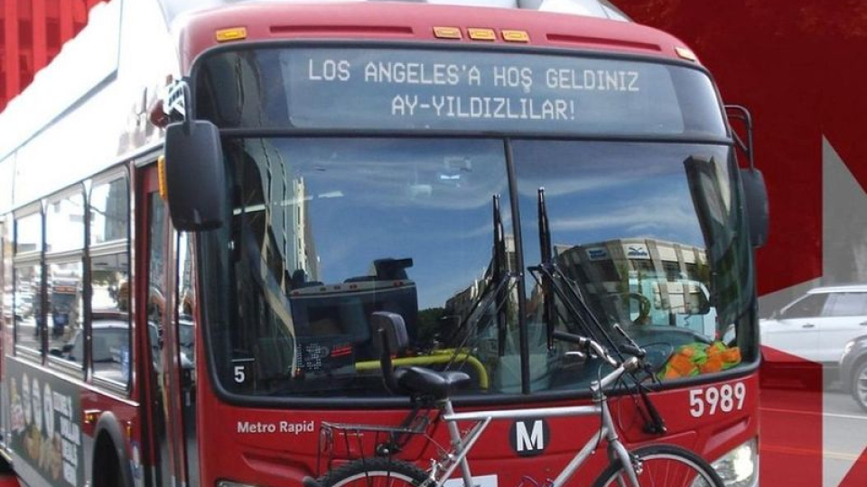 Los Angeles'ta Milli Takım'a özel jest!