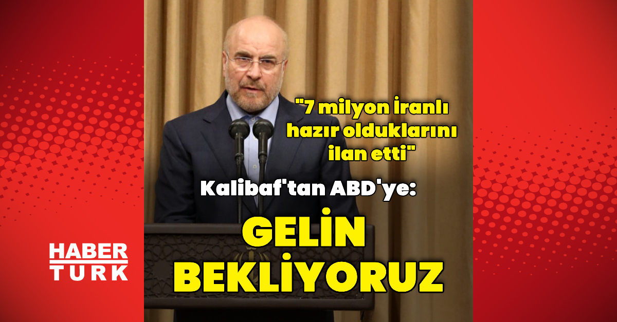 İran Meclis Başkanı ABD'yecevap verdi