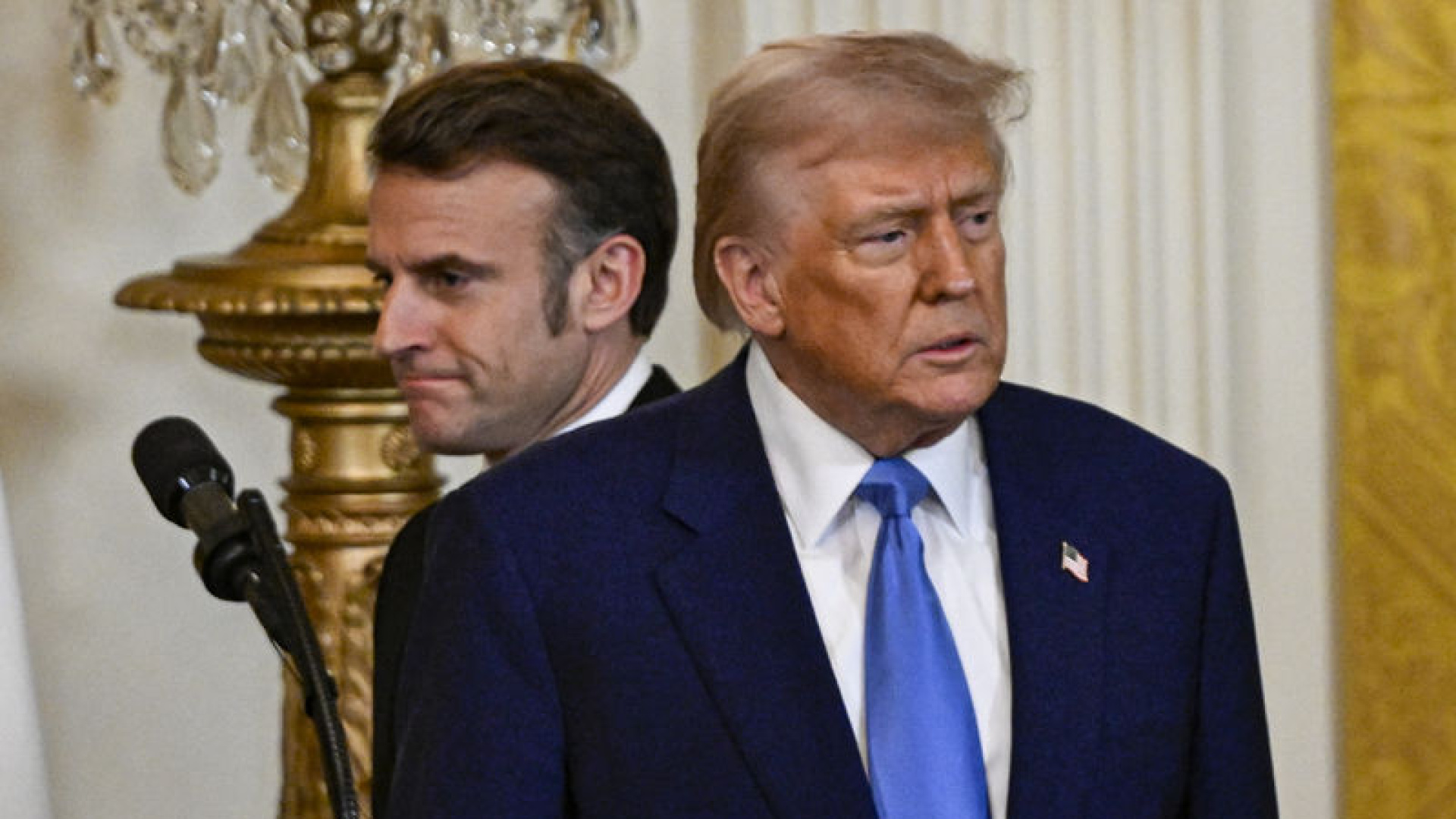 Macron, Trump'ın Ailesine Yönelik Sözlerini 'Seviyesiz' Buldu