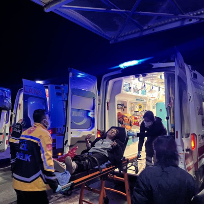 14 işçi hastaneye kaldırıldı