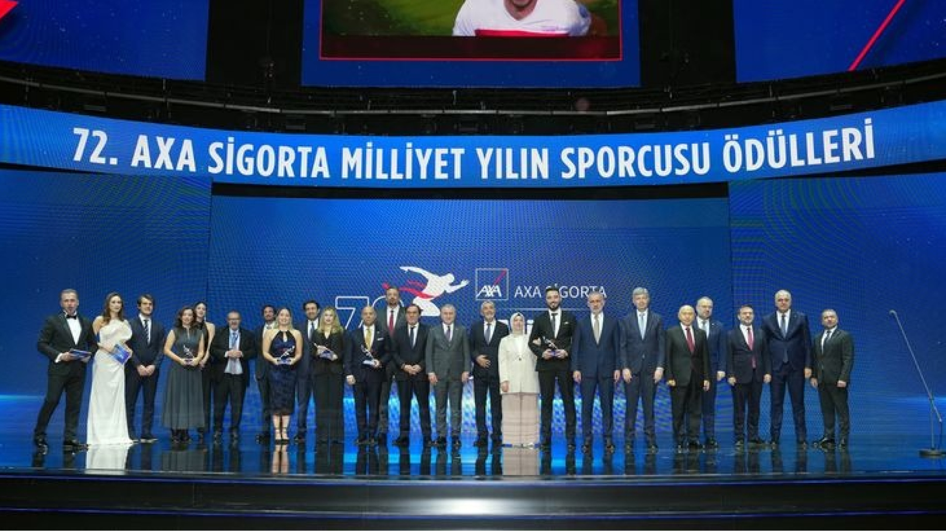 72. AXA Sigorta Milliyet Yılın Sporcusu Ödülleri Sahiplerini Buldu