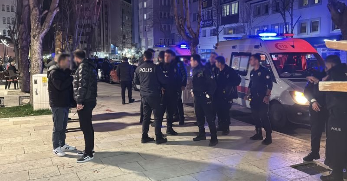 Kütahya'dabıçaklı kavga: İki yaralı