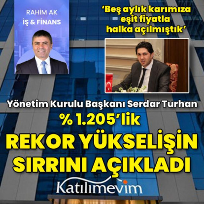 İşte yüzde 1.205'lik rekorun sırrı