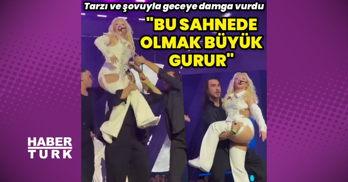 Ece Seçkin 'Saygı 1' sahnesine girdi