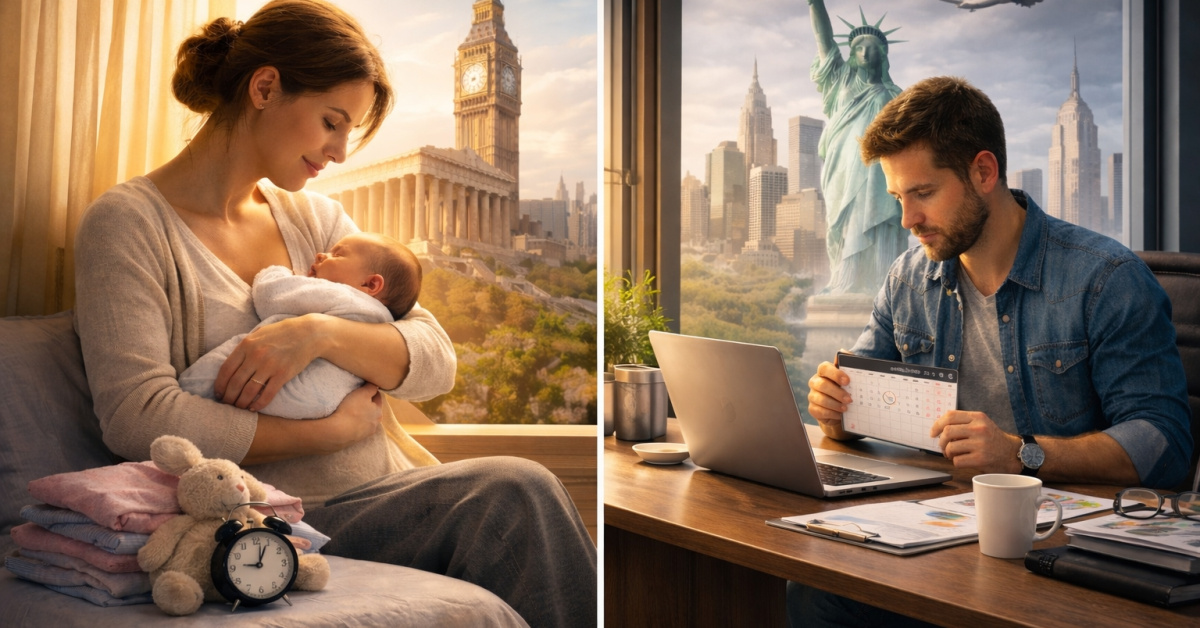 Türkiye’dedoğum izni 24 haftaya yükseldi! Diğer ülkeler neyapıyor?