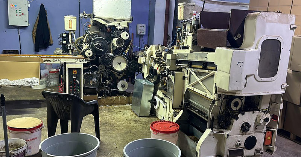 Adana'da Kaçak Sigara Tesisi Polisten