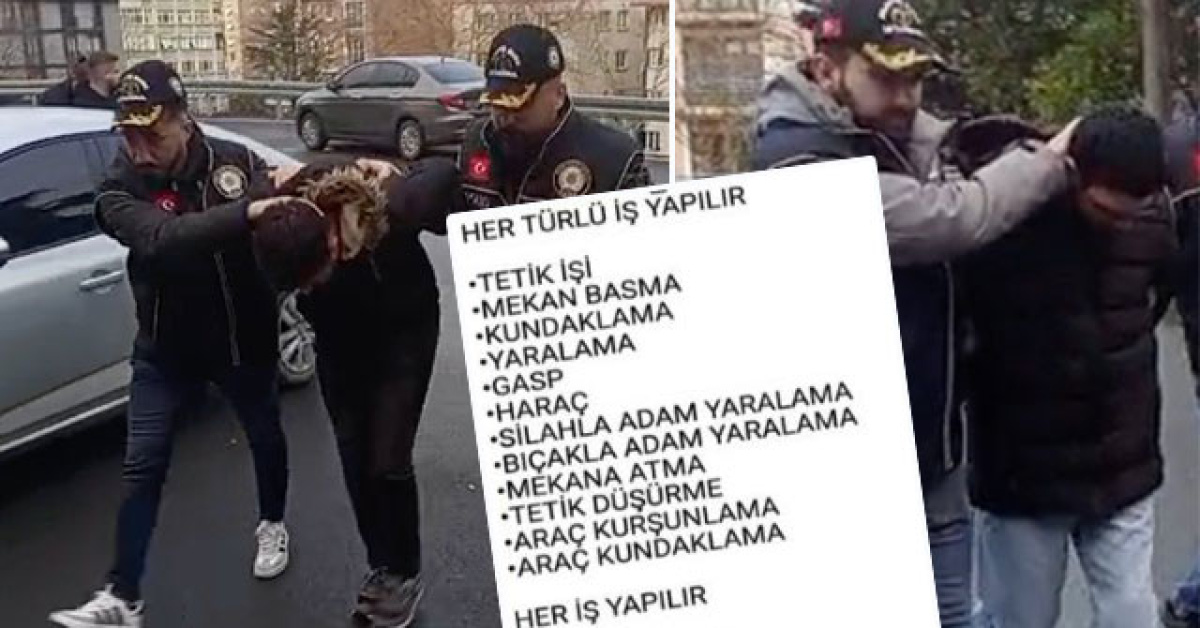 İstanbul'da Suç İlanları ve Hareketleri