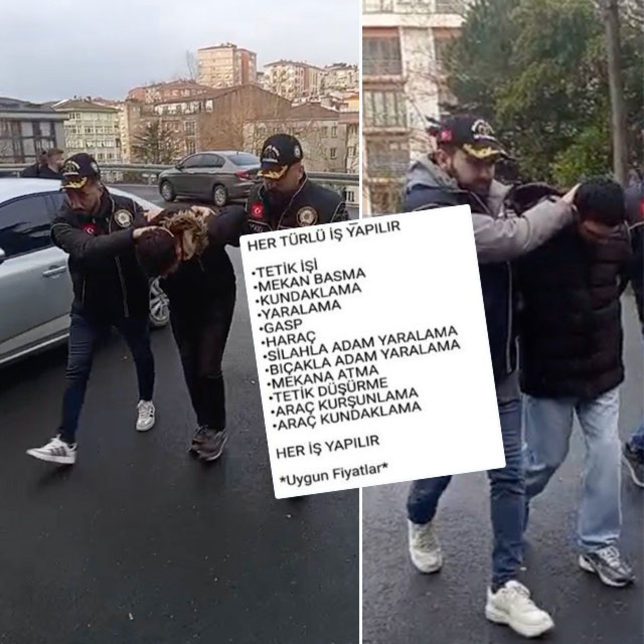 "Tetik işleriniz yapılır, mekan kurşunlanır!" İlan da fiyat da verdiler!