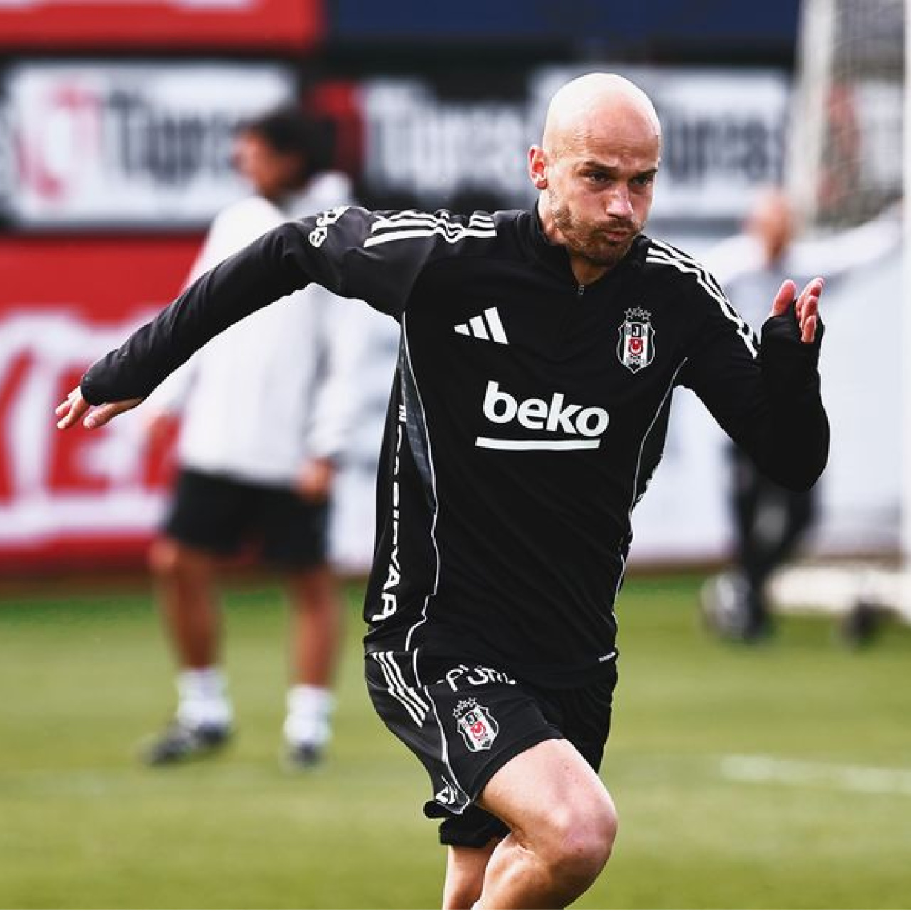 Beşiktaş, Fenerbahçe maçı hazırlıklarını sürdürdü!