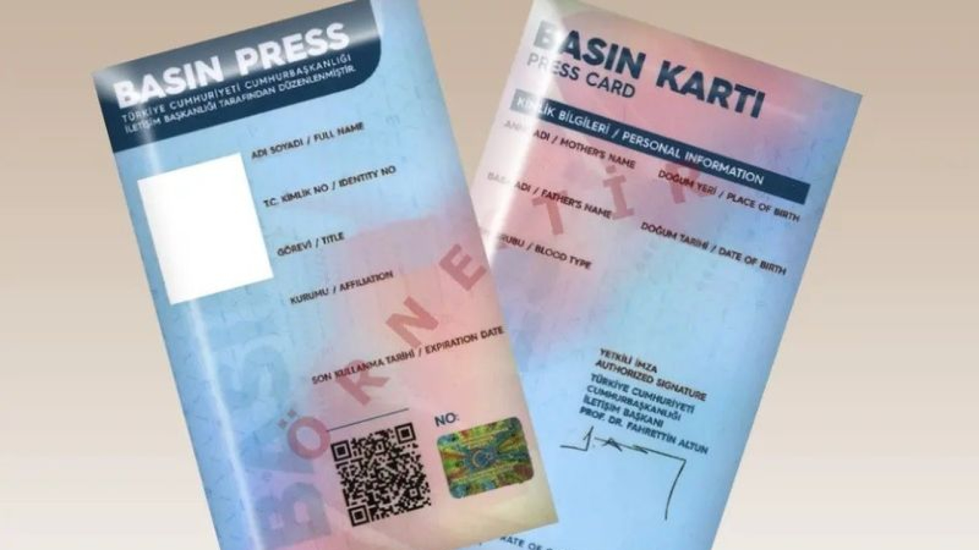 Kolluk kuvvetleri, basın kartını ibraz eden gazetecilerden ayrı bir kimlik talep etmeyecek