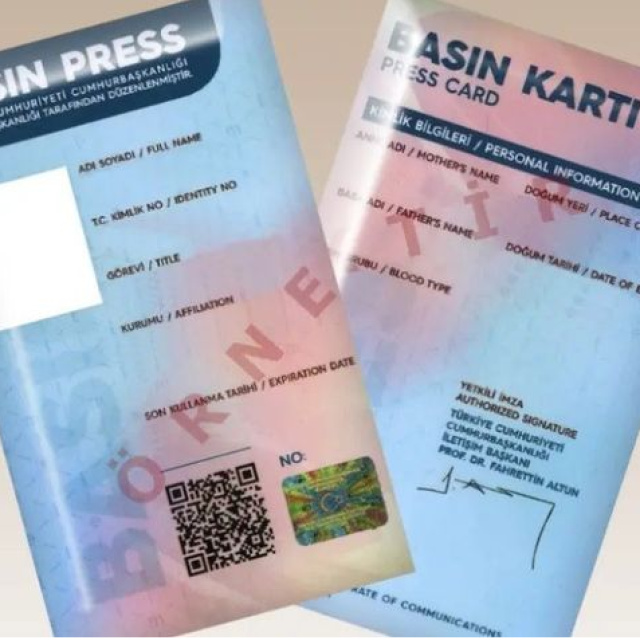 Polise 'basın kartı' talimatı