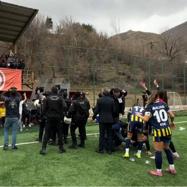 Yüksekova Spor Kulübü - Fenerbahçe maçında olay!