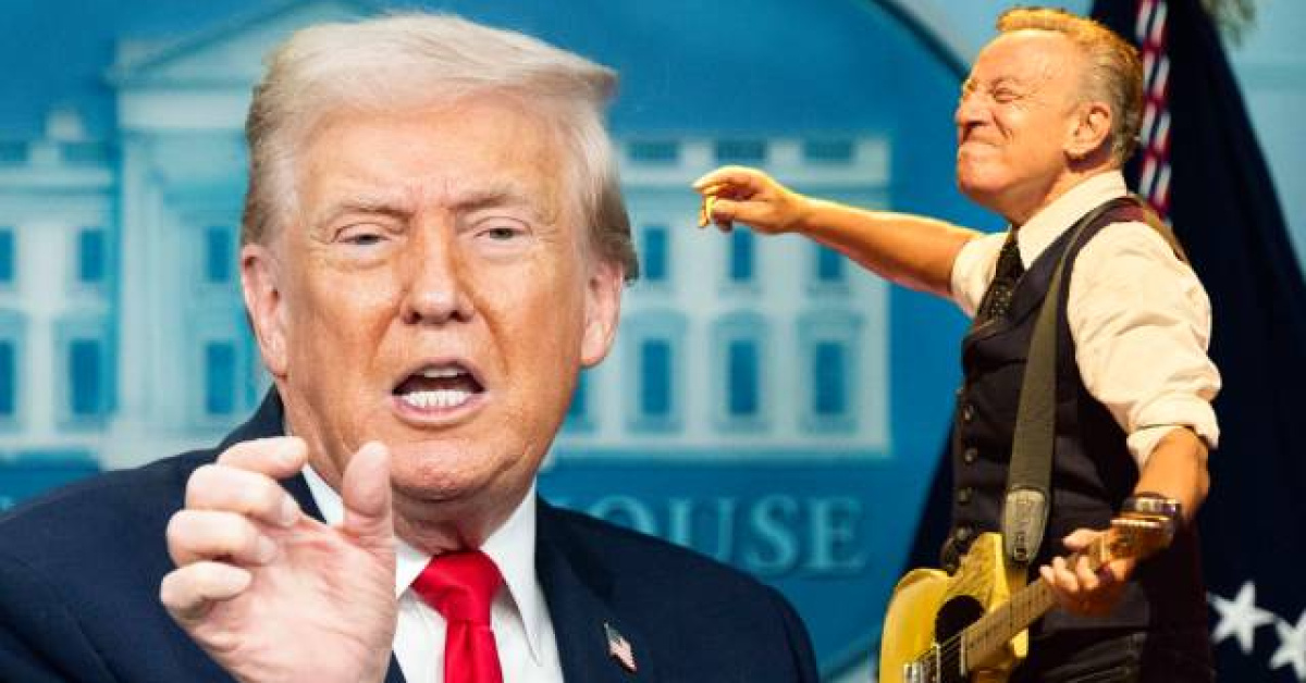 Trump Bruce Springsteen'eeleştiriyle karşılık verdi