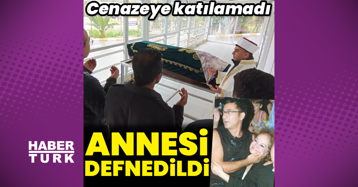 Mehmet Ali Erbil'inannesi defnedildi, cenazeye katılamadı