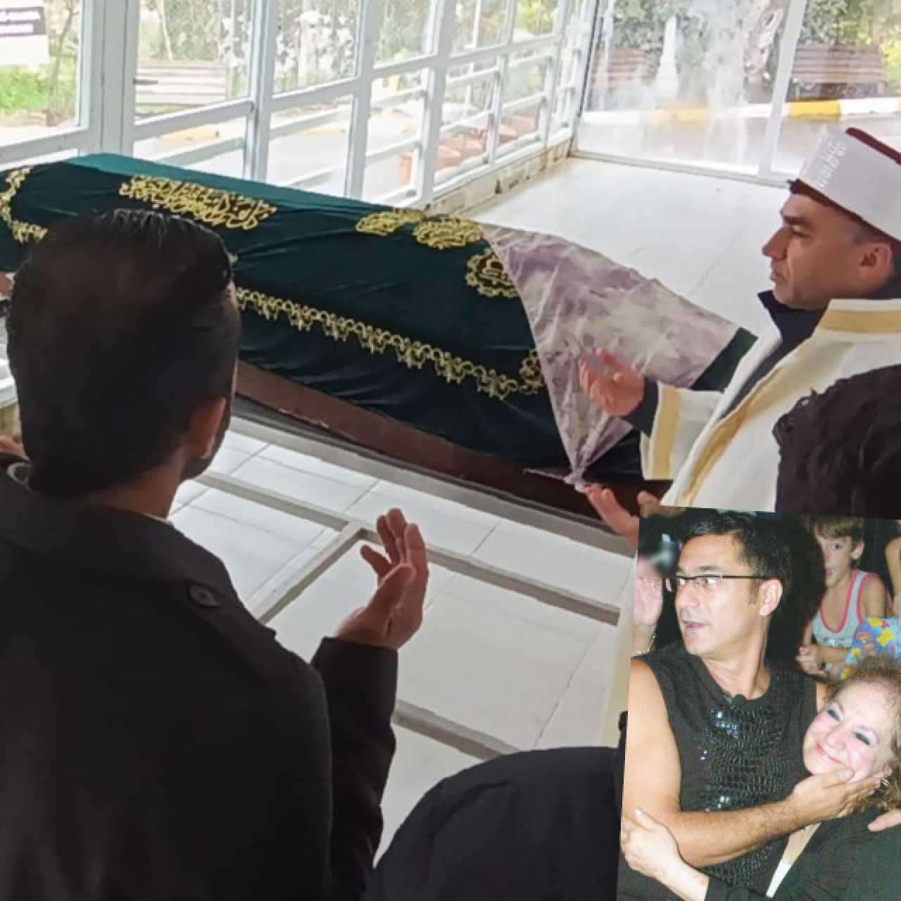 Cenazeye katılamadı