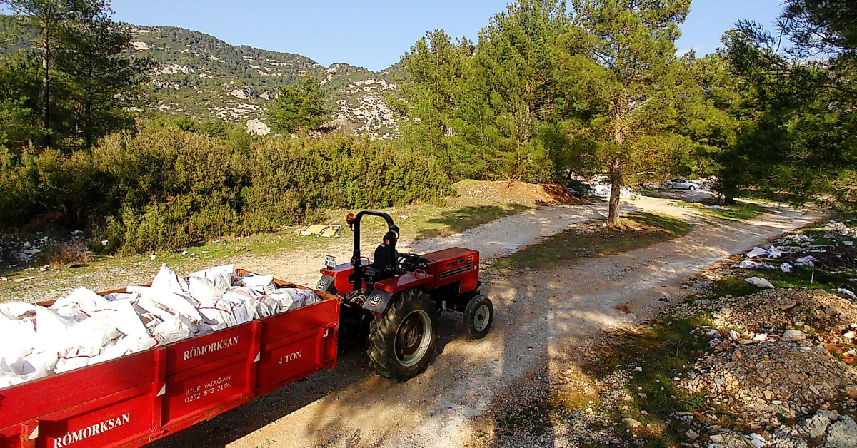Muğla'dafotokapanlar ile döküm kontrolü