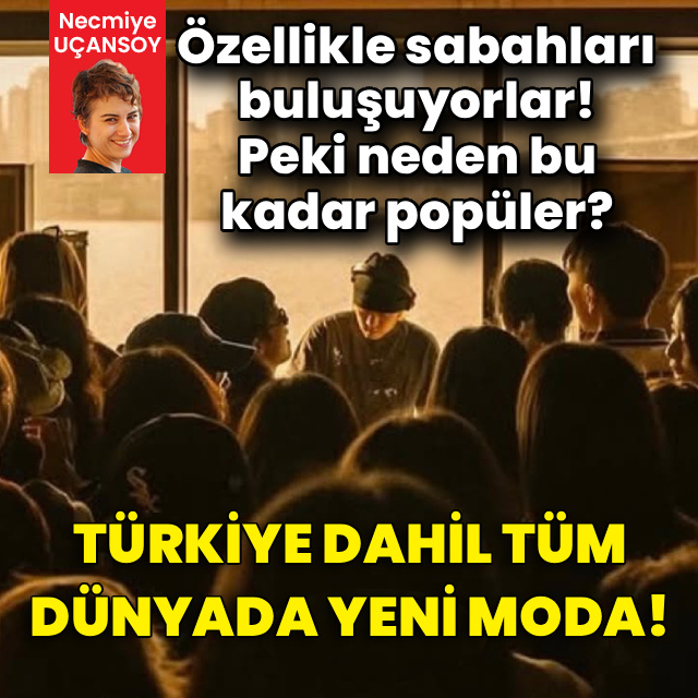 Türkiye dahil tüm dünyada yeni moda!