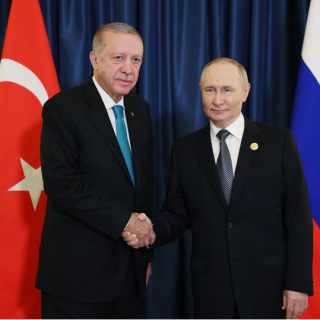 Cumhurbaşkanı Erdoğan ve Putin görüştü