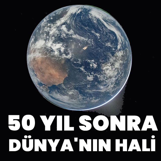 Dünya'nın yeni görüntülerini çektiler