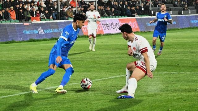 Bodrum FK tek attı 3 aldı!