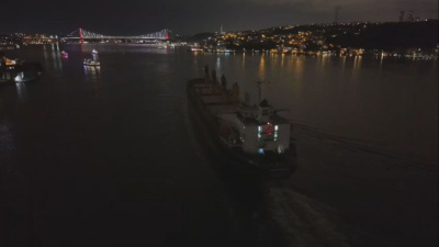 İstanbul Boğazı'nda gemi arızası