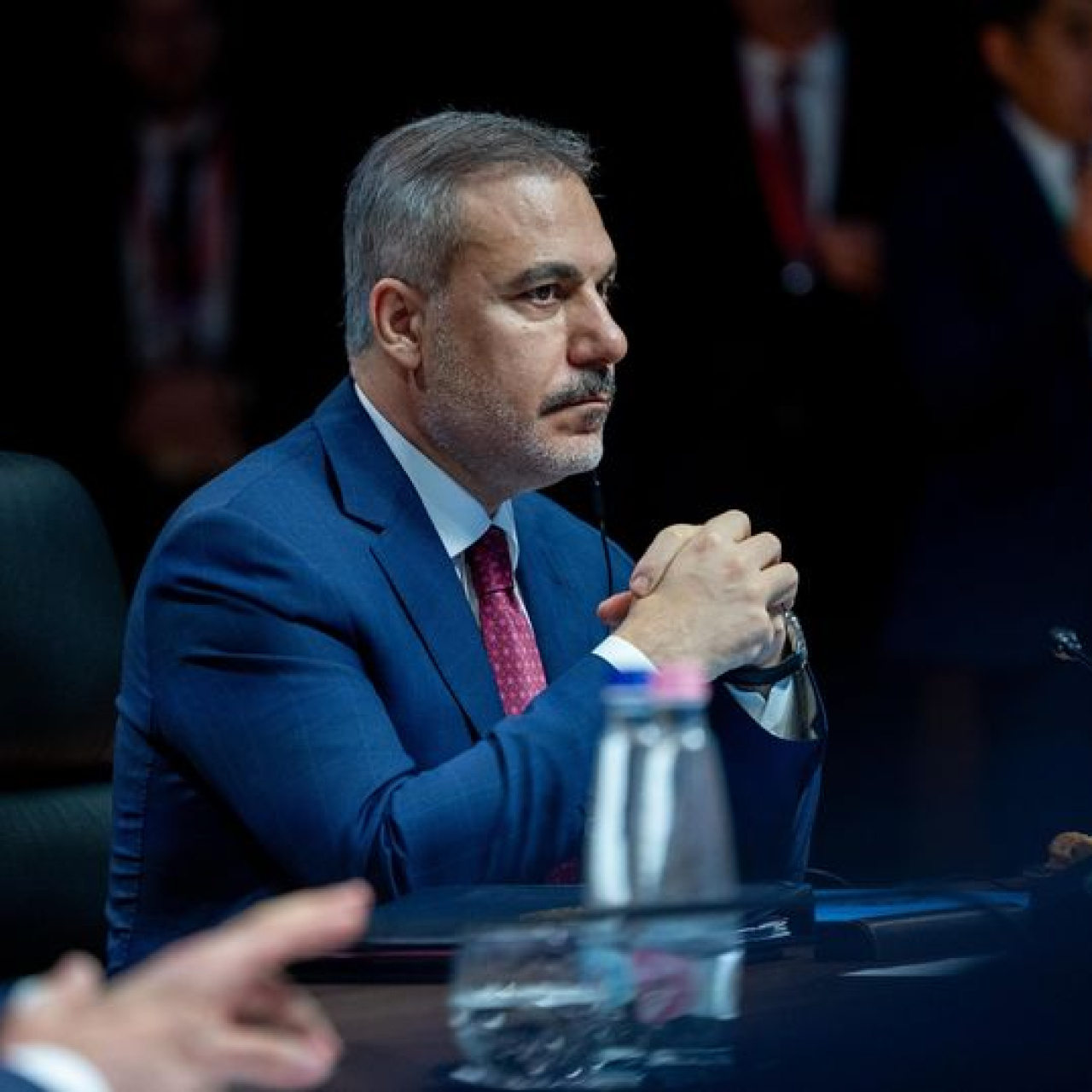 Bakan Fidan'dan diplomasi trafiği