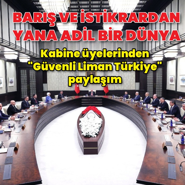 "Güvenli Liman Türkiye" paylaşımları