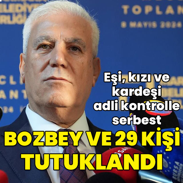 Mustafa Bozbey tutuklandı