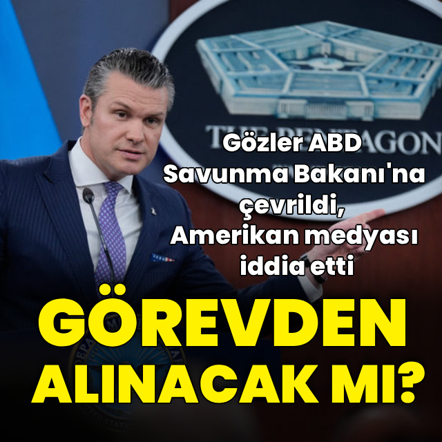 ABD Savunma Bakanı görevden alınacak mı?