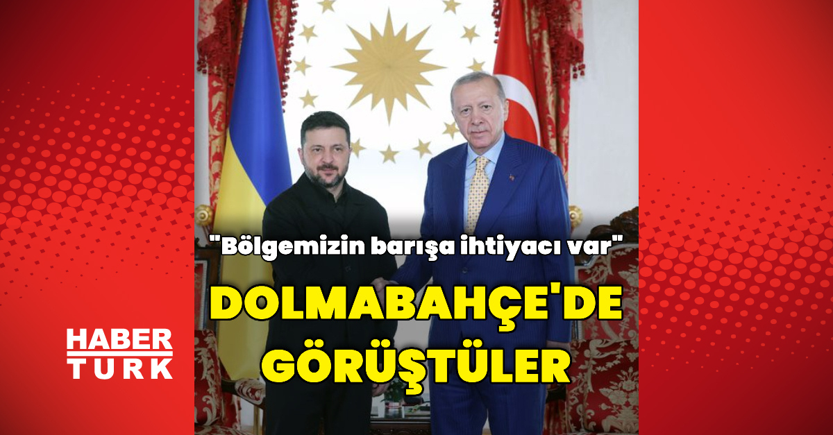 Ukrayna Cumhurbaşkanı Zelenskiy İstanbul'a Ziyareti