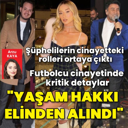 Futbolcu cinayetinde kritik detaylar